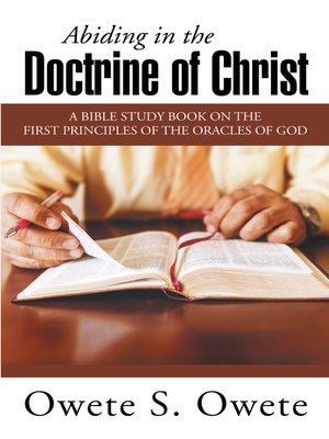 cover image of Abiding in the Doctrine of Christ